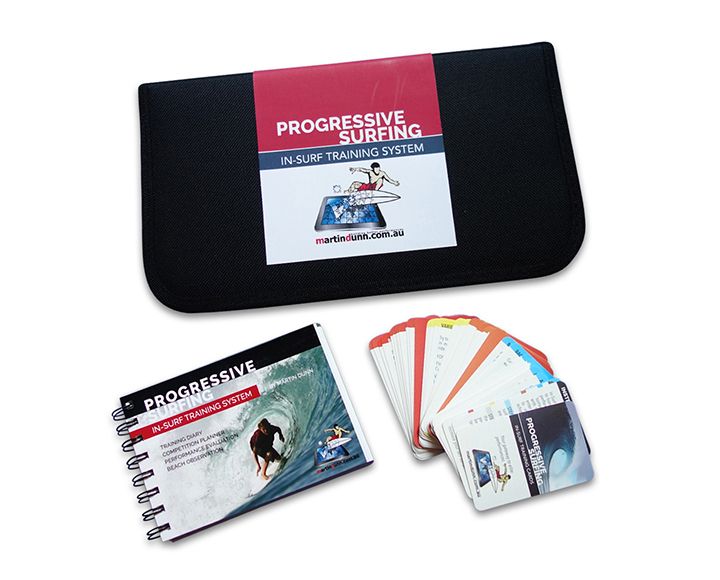 'Progressive Surfing' – diary and cards, helps a surfer stay focused on the skills that will help them be a better surfer